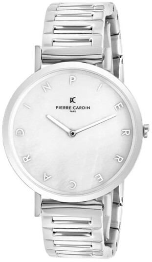 Pierre Cardin Dameklokke CBV.1148 Belleville Tribute Hvit/Stål Ø36