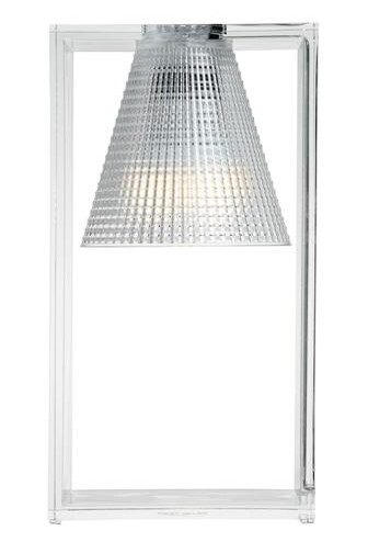 Kartell Light-Air Bordlampe Sculpted Krystall Kartell Light-Air Bordlampe Sculpted Krystall