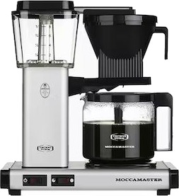 Moccamaster Kaffemaskin 53744 (matt sølv)
