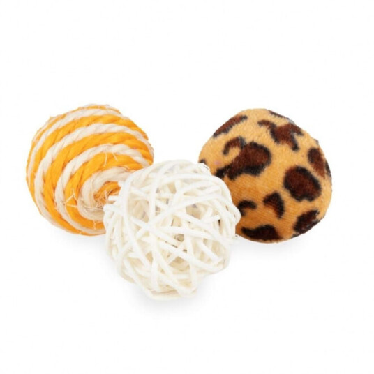 Little&Bigger Purepurr Natur Mix Baller 3-Pack