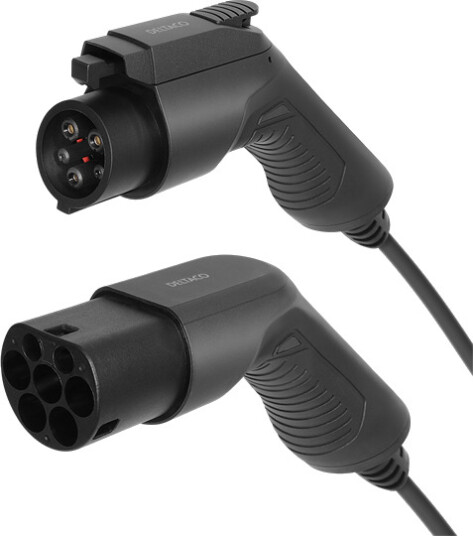 Deltaco E-Charge 10m Ladekabel Type 2 Til Type 1 16A 3,6kW Svart Deltaco E-Charge 10m Ladekabel Type 2 Til Type 1 16A 3,6kW Svart