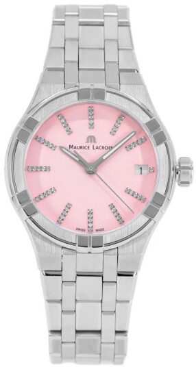 Maurice Lacroix Dameklokke AI1106 SS002 550 1 Aikon Rosa/Stål Ø35 mm Maurice Lacroix Dameklokke AI1106 SS002 550 1 Aikon Rosa/Stål Ø35 mm