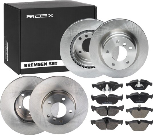 Bremseskiver og -klosser RIDEX 3405B1713
