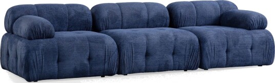 Belgin Sofa 3 seter Blå
