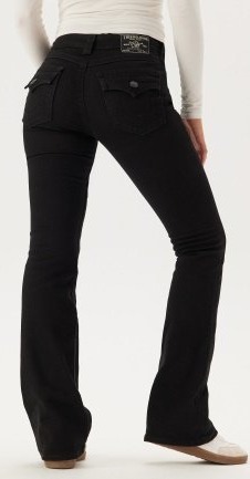 True Religion Becca Mr Bootcut Body Rinse Black 28