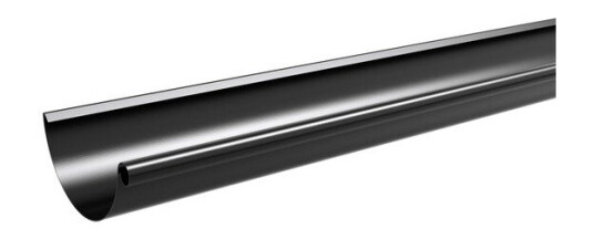Plannja Takrenne 125 mm 4,0m svart pl 01