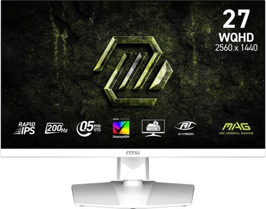 MSI MAG 274QRFWDE E20 27" Gaming Monitor White 9S6-3CF99T-002