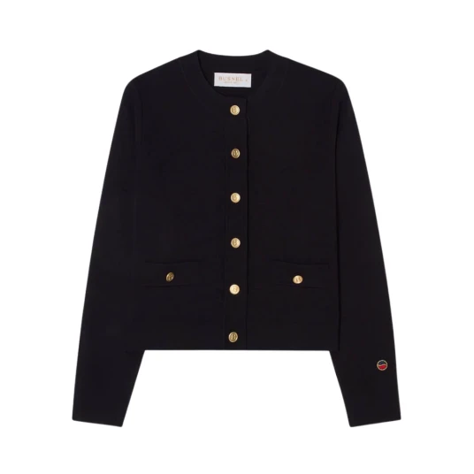 BUSNEL Aria Cardigan Contrast - Navy - 40