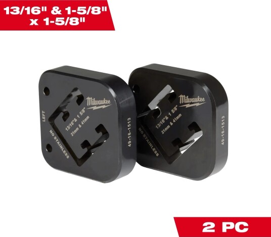 Milwaukee Stsd 49161513 Bak Kombi, Til Platesaks 21 × 41 mm