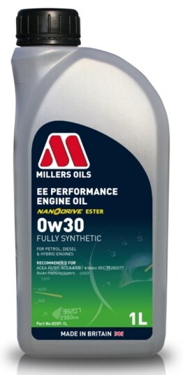 Motorolje MILLERS EE PERFORMANCE 0W30 1L Motorolje MILLERS EE PERFORMANCE 0W30 1L