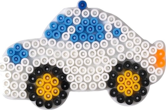 Hama Ironing Beads Pegboard-Car