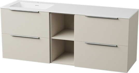 Servantskap FOSSBAD Variant46 B150 for Heldekkende Servant med Venstrekulp 9150200707