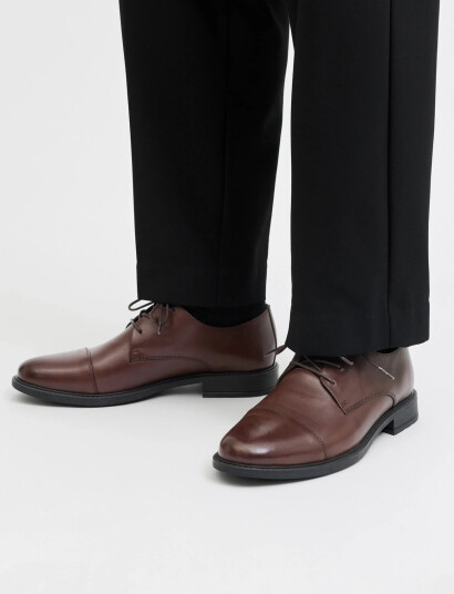 Jack & Jones Jfwoslo Leather Dress Shoe Noos - Brown - 43 Jack & Jones Jfwoslo Leather Dress Shoe Noos - Brown - 43