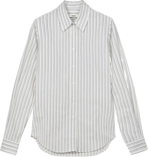 Mads Nørgaard Cohen Poplin Shady Shirt White 34