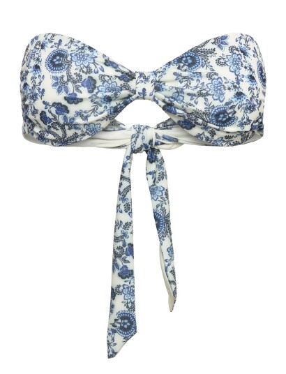 Rosemunde Rwshiitake Bandeau Bikini Top Blue L