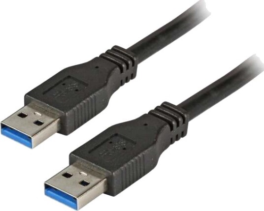 EFB Elektronik USB 3.0 A-A Kabel 1,8m Svart Premium EFB Elektronik USB 3.0 A-A Kabel 1,8m Svart Premium