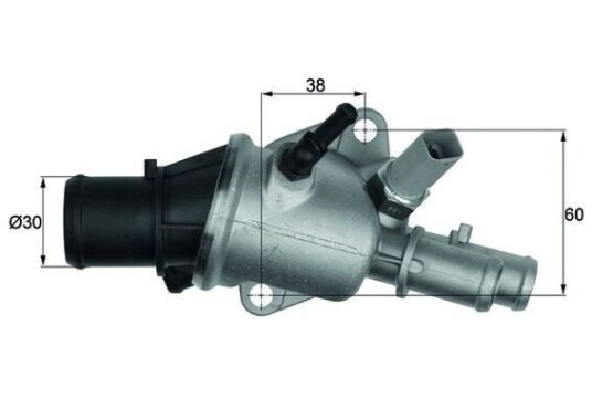 Termostat MAHLE ORIGINAL TI 156 88