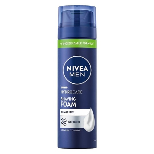 NIVEA MEN Hydrocare Shaving Foam 200ml NIVEA MEN Hydrocare Shaving Foam 200ml