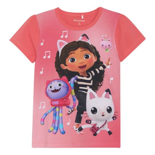 Minymo   T skjorte Gabby Calypso Coral   110