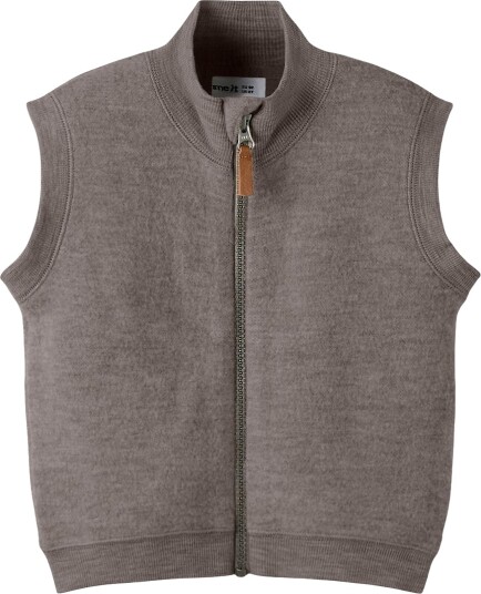 Name It Vest Ull NmnWmino Morel Name It 5 år (110) Vest Beige Brun