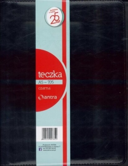 Mappe A5 705 Svart Antra Mappe A5 705 Svart Antra