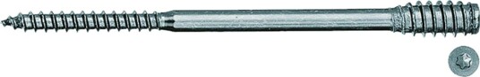 Fischer 59063 Avstandsskrue Asl 6 × 120 mm, 100-Pakning Fischer 59063 Avstandsskrue Asl 6 × 120 mm, 100-Pakning