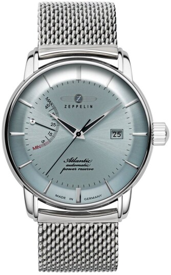 Zeppelin Herreklokke 8462M6 Atlantic Blå/Stål Ø41 mm