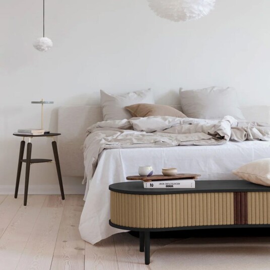 Umage Audacious TV stativ Svart eik/Sugar Brown Umage Audacious TV stativ Svart eik/Sugar Brown