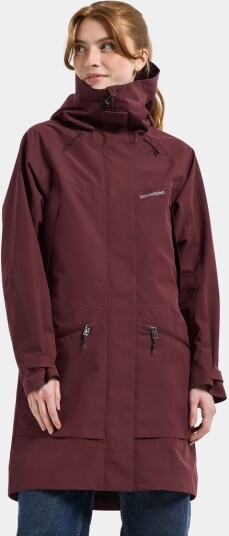 Didriksons Ilma Parka Burgundy 34