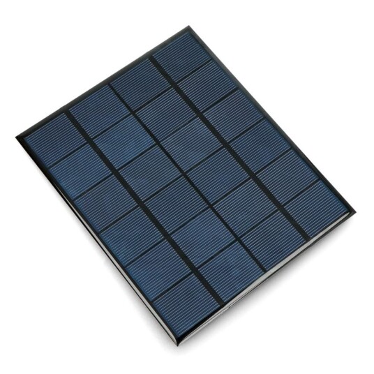 Solcellepanel 3,5 W/6 V 165x135x3 mm Solcellepanel 3,5 W/6 V 165x135x3 mm