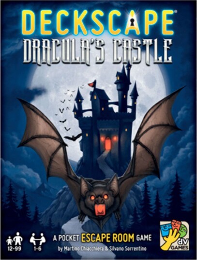 Deckscape Draculas Slott Kortspill 12+ År Deckscape Draculas Slott Kortspill 12+ År