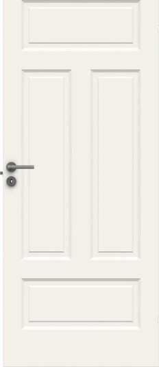 Swedoor Dørblad Compact 04n 8x21 Hvit Massiv Formpresset Swedoor