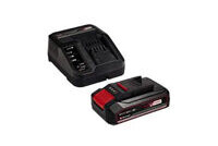 Einhell 18V 2,5Ah PXC Verktøybatteri med Lader - Originalt Li-Ion Einhell 18V 2,5Ah PXC Verktøybatteri med Lader - Originalt Li-Ion