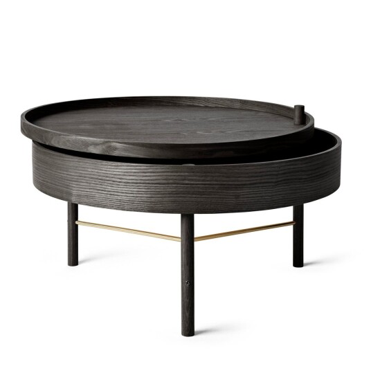 Audo Copenhagen Turning table svartbeiset ask-messing