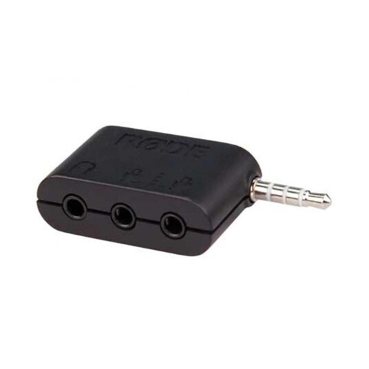 Røde SC6 3,5mm Dual TRRS Adapter med Hodetelefonutgang til Smartphone