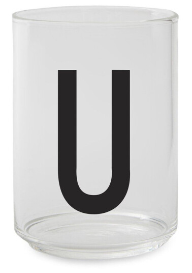 Design Letters glass U