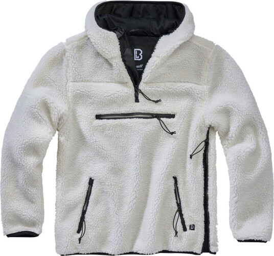 Brandit Teddyfleece Worker Genser XXL Hvit Brandit Teddyfleece Worker Genser XXL Hvit