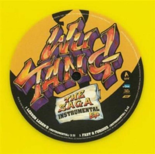 WuTang Clan The Saga Instrumental Vinyl