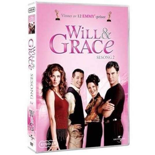 Will & Grace Sesong 2 DVD Will & Grace Sesong 2 DVD