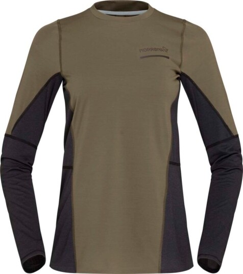 Norr?na Women's Senja Equaliser Lightweight Long Sleeve Gr?nn XS Woman