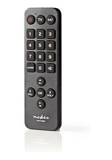 Nedis Universal Remote Control Large Buttons Preprogrammed Nedis Universal Remote Control Large Buttons Preprogrammed