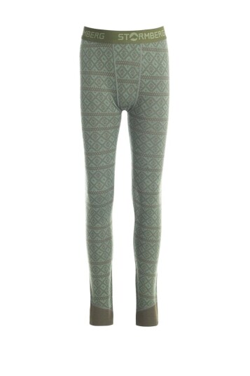 Stormberg Rauland Wool Tights Jr Forest Night / Thyme 128