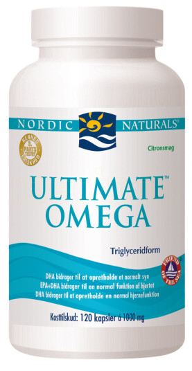 Nordic Naturals Ultimate Omega 120 Kapslar Nordic Naturals Ultimate Omega 120 Kapslar