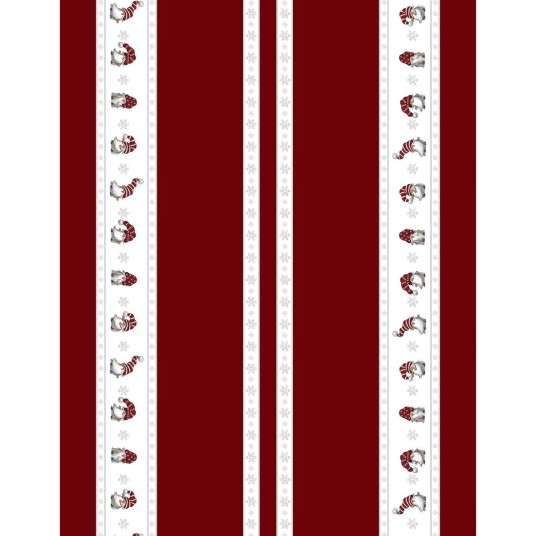 Arvidssons Textil Julian og Co. julestoff bord Rød
