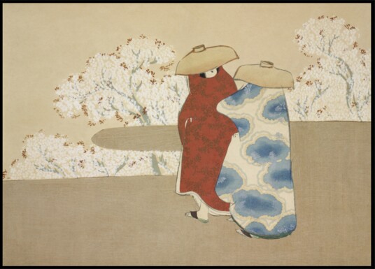 Hanami season from Momoyogusa Plakat / 50x70