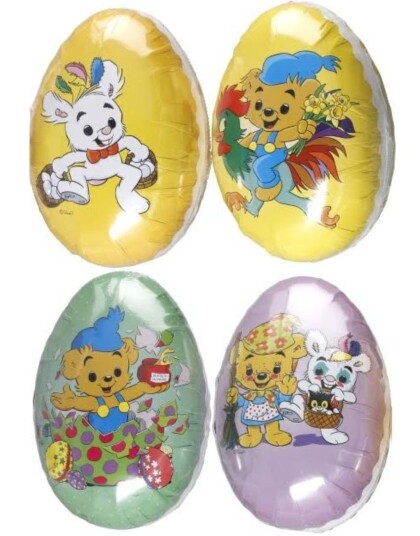 Påskeegg med Assortert Motiv av Bamse Medium 15 cm