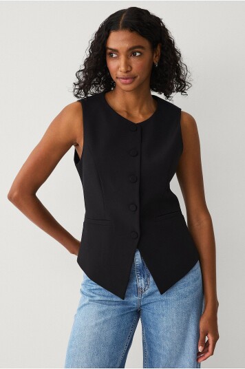Ellos Collection   Vest   Svart
