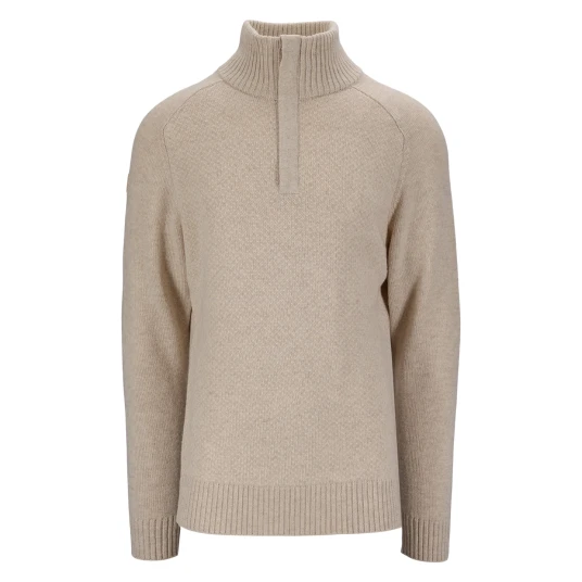 Tufte Wear Robin Low Half Zip Ullgenser Herre 176 Chateau Gray Melange S Tufte Wear Robin Low Half Zip Ullgenser Herre 176 Chateau Gray Melange S