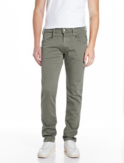 Replay Anbass Trousers Slim Brown 36 x 32 Replay Anbass Trousers Slim Brown 36 x 32