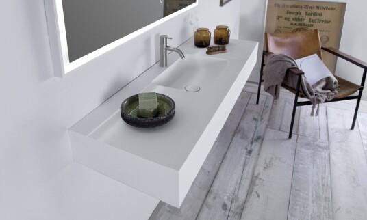 Copenhagen Bath Furesø 120 servant 1200x400 mm, Hvit Matt Copenhagen Bath Furesø 120 servant 1200x400 mm, Hvit Matt